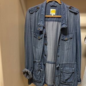 C&C California Light Blue Utility Jacket